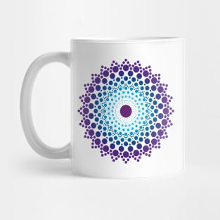 Mandala Purples and Blues Mug